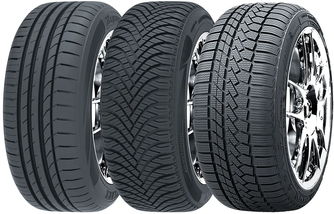 Passenger car radial tyre range