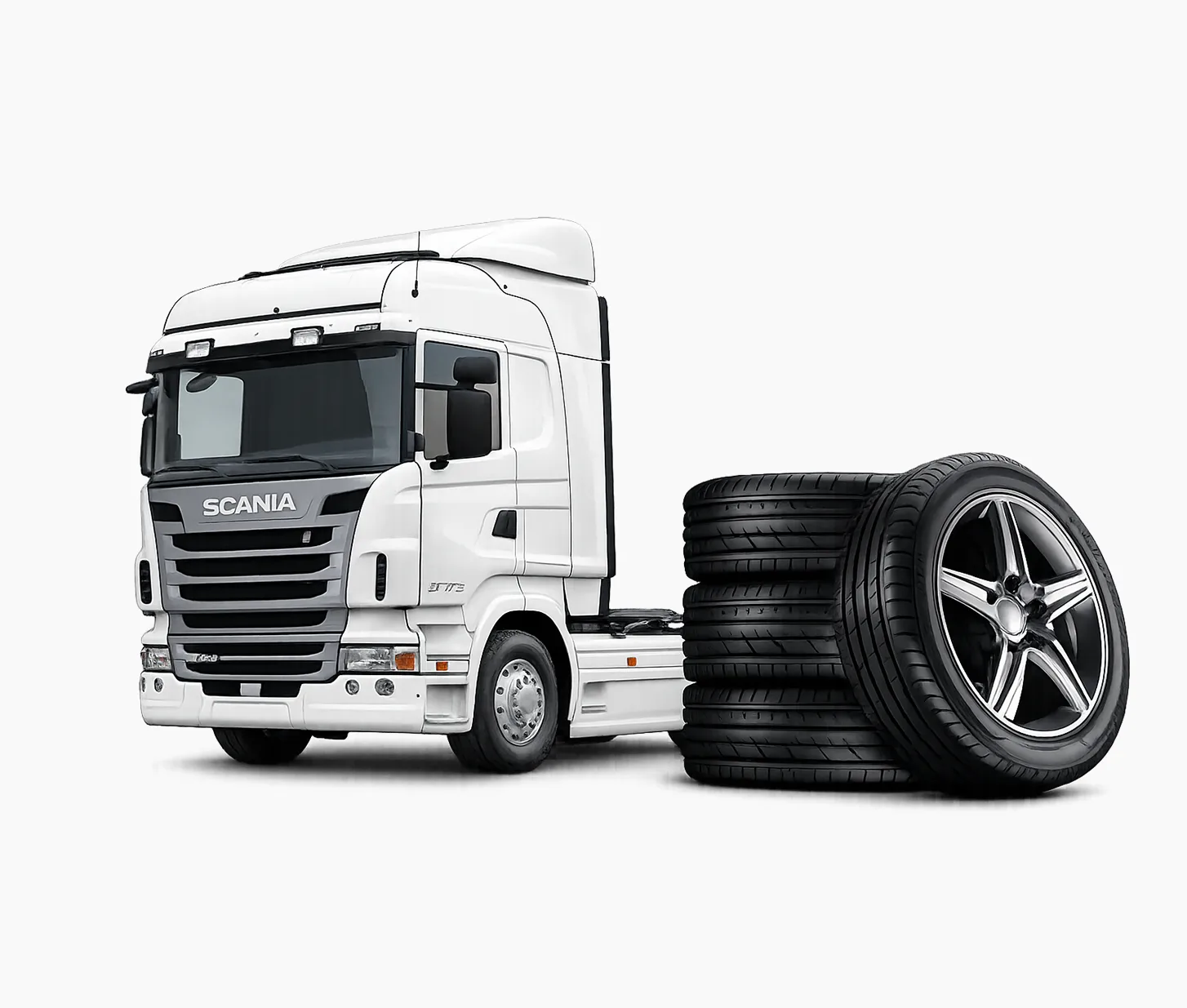 Scania trucks and buses operating in transport and logistics